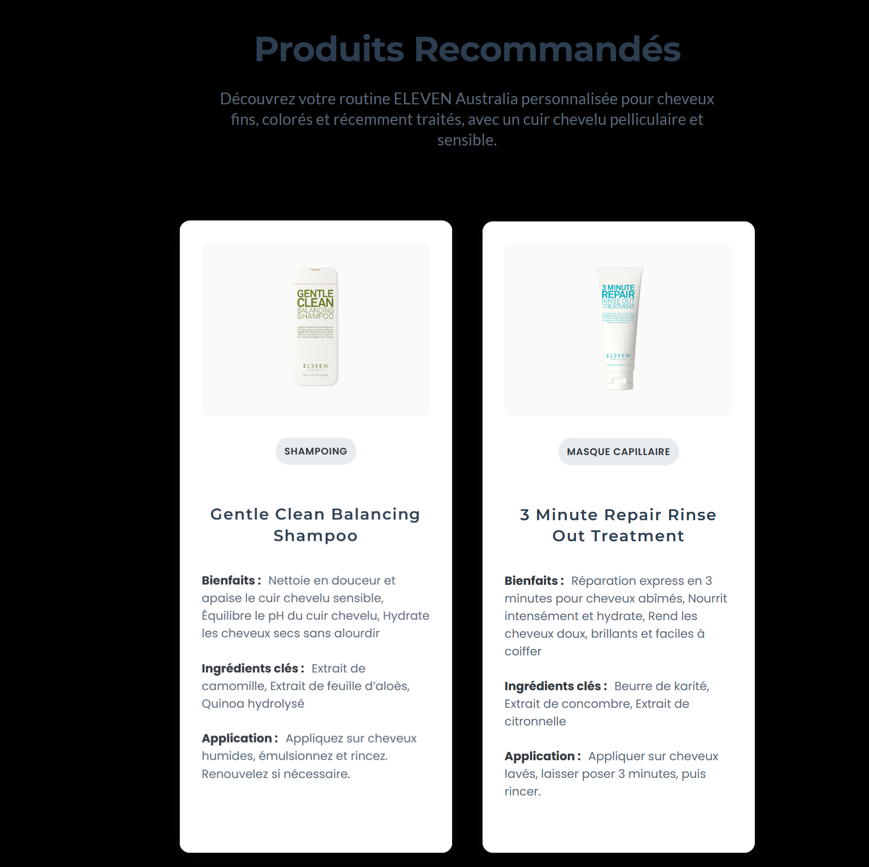 Routine Beauté sur-mesure